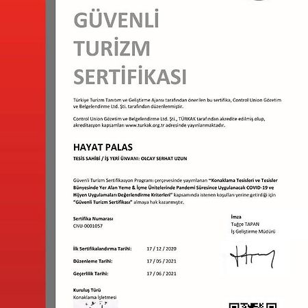 Hayat Palas Erzincan Exteriör bild